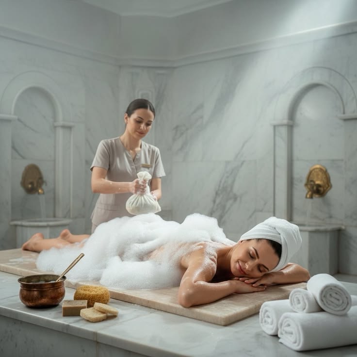 Hamam Bath in Pondicherry